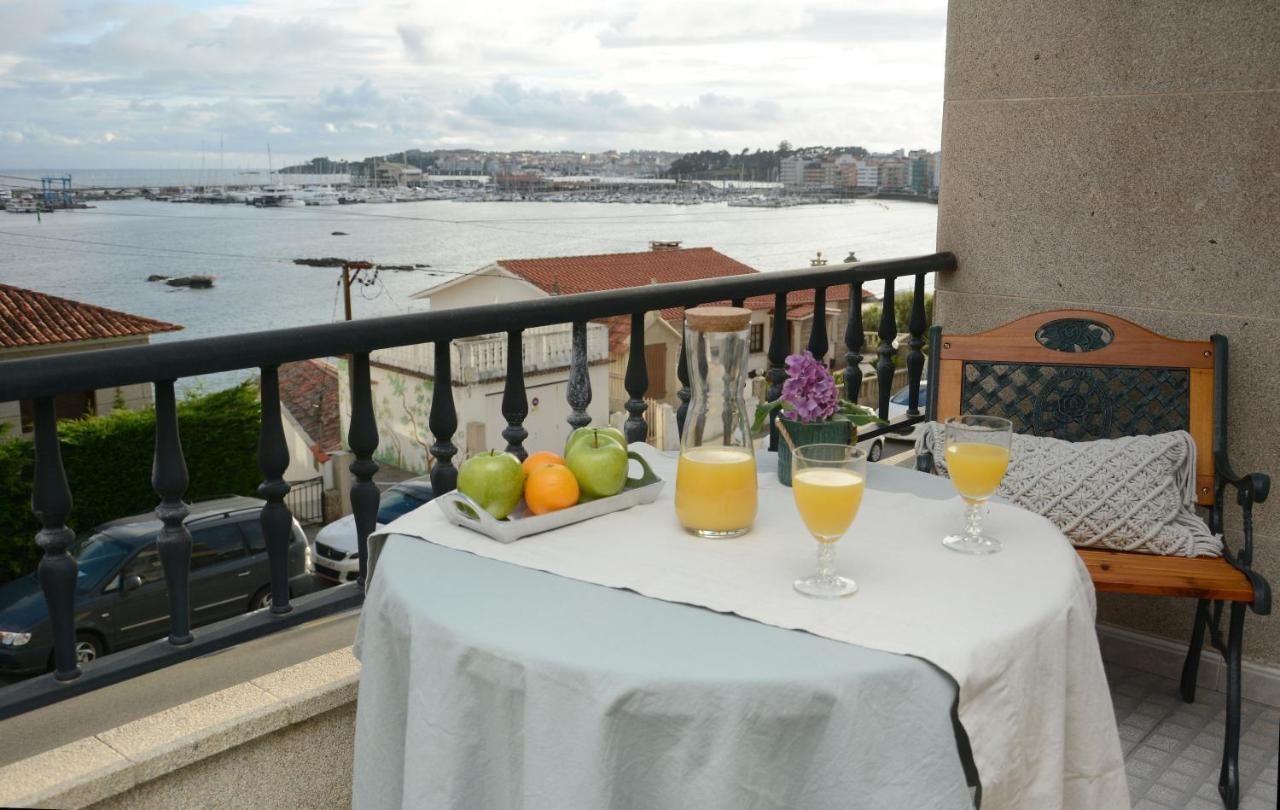 Desconectaengalicia Mantela, Vistas Puerto Deportivo, 20M Playa Appartement Sanxenxo Buitenkant foto