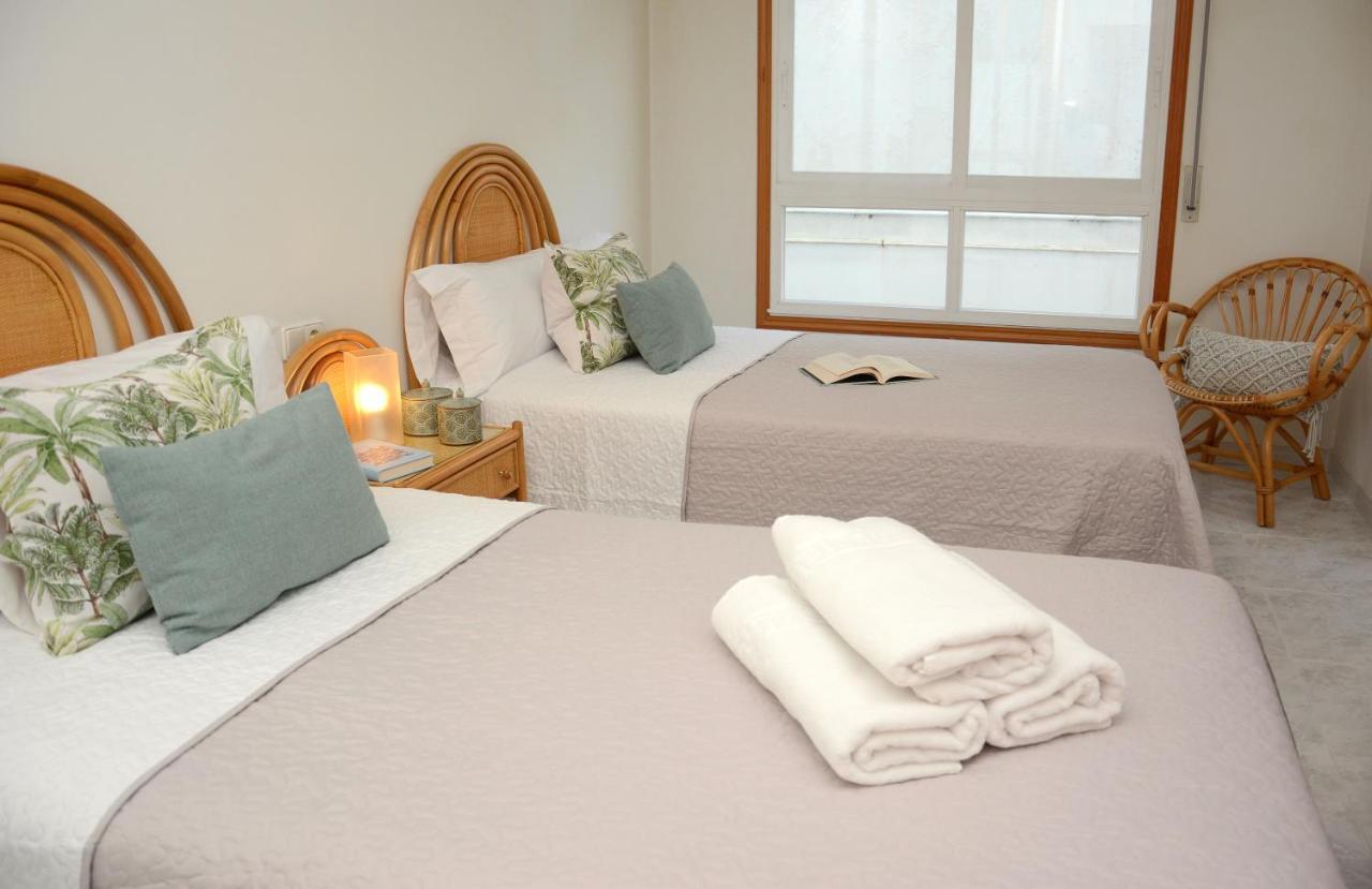 Desconectaengalicia Mantela, Vistas Puerto Deportivo, 20M Playa Appartement Sanxenxo Buitenkant foto